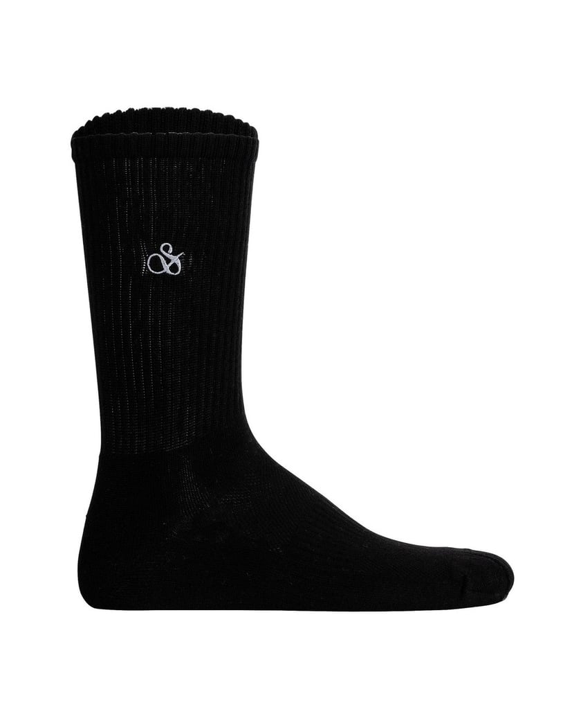 Scotch-&-Soda-Herren-Socken-3er-Pack-1/2-TERRY-COTTON-CREW-schwarz