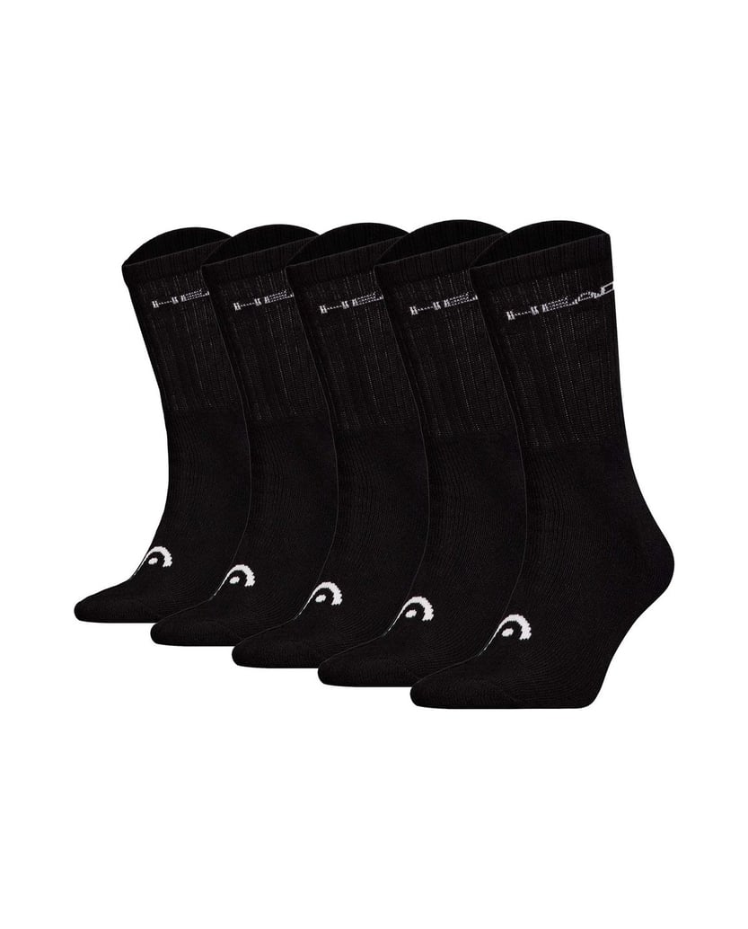 Head-Unisex-Socken-5er-Pack-HEAD-ELEMENTS-ALL-SPORTS-CREW-ECOM-schwarz