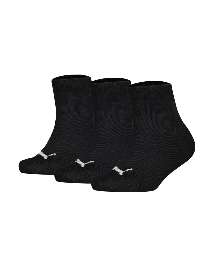 Puma-Unisex-Socken-3er-Pack-Plain-Quarter-3P-schwarz