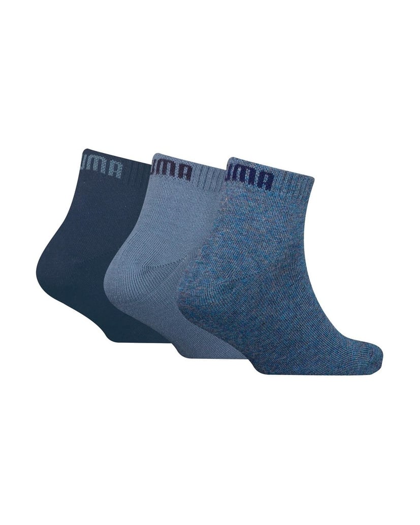 Puma-Unisex-Socken-3er-Pack-Plain-Quarter-3P-schwarz