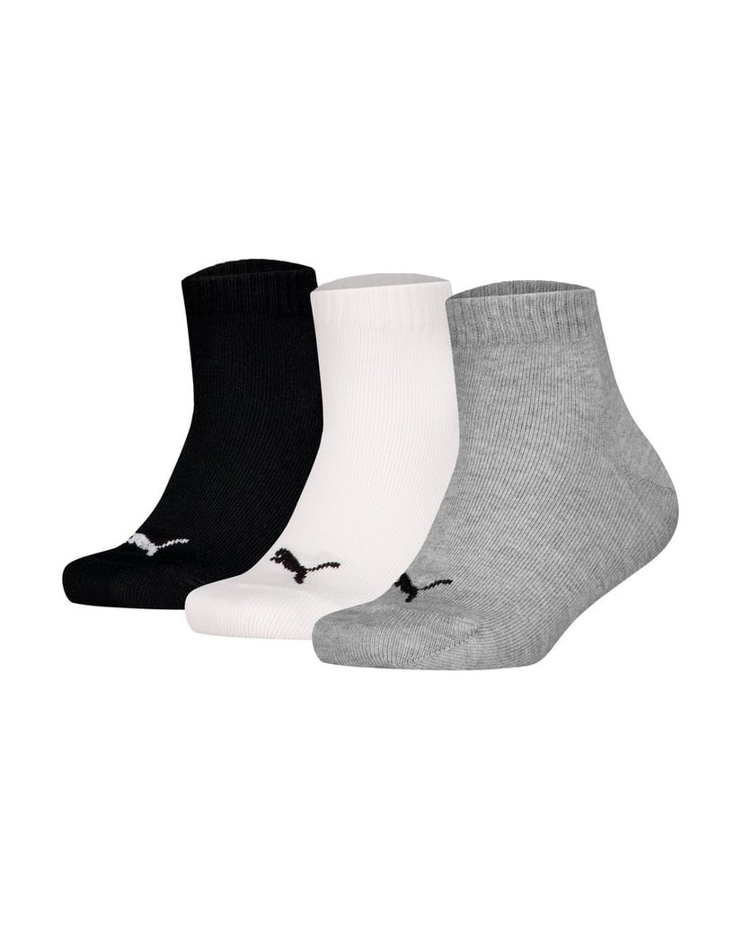 Puma-Unisex-Socken-3er-Pack-Plain-Quarter-3P-schwarz