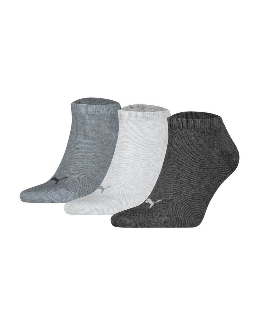 Puma-Unisex-Socken-3er-Pack-Sneaker-Plain-3P-grau