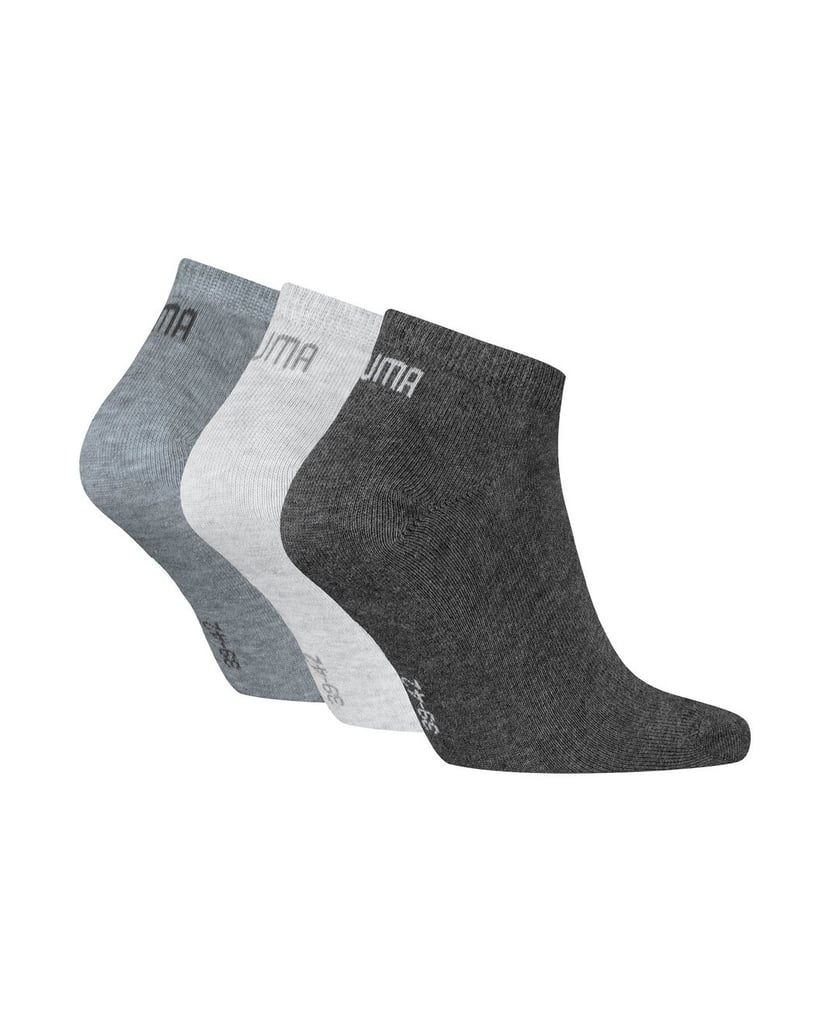 Puma-Unisex-Socken-3er-Pack-Sneaker-Plain-3P-grau