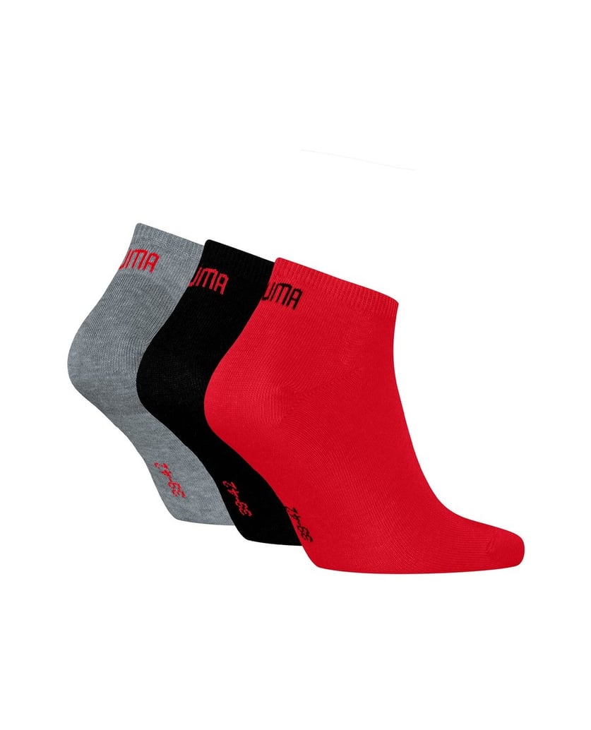 Puma-Unisex-Socken-3er-Pack-Sneaker-Plain-3P-grau