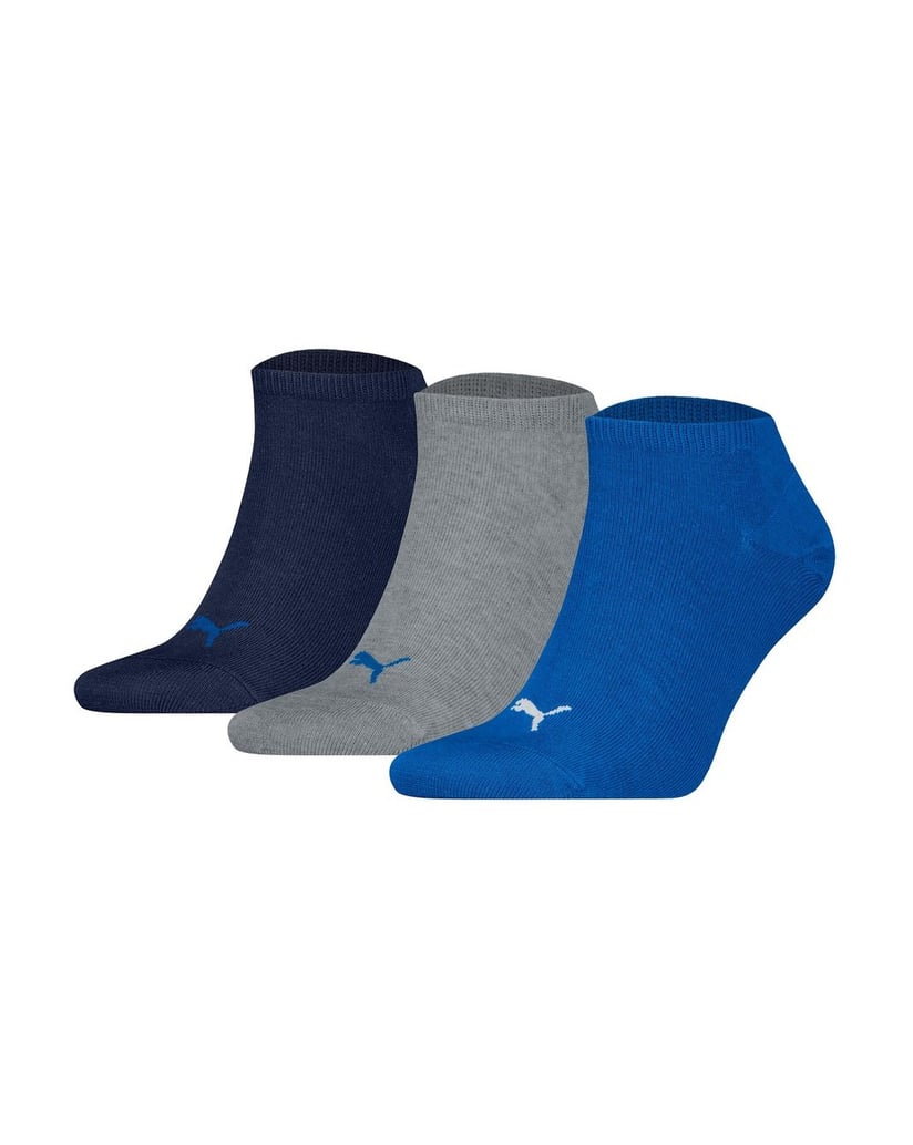 Puma-Unisex-Socken-3er-Pack-Sneaker-Plain-3P-grau