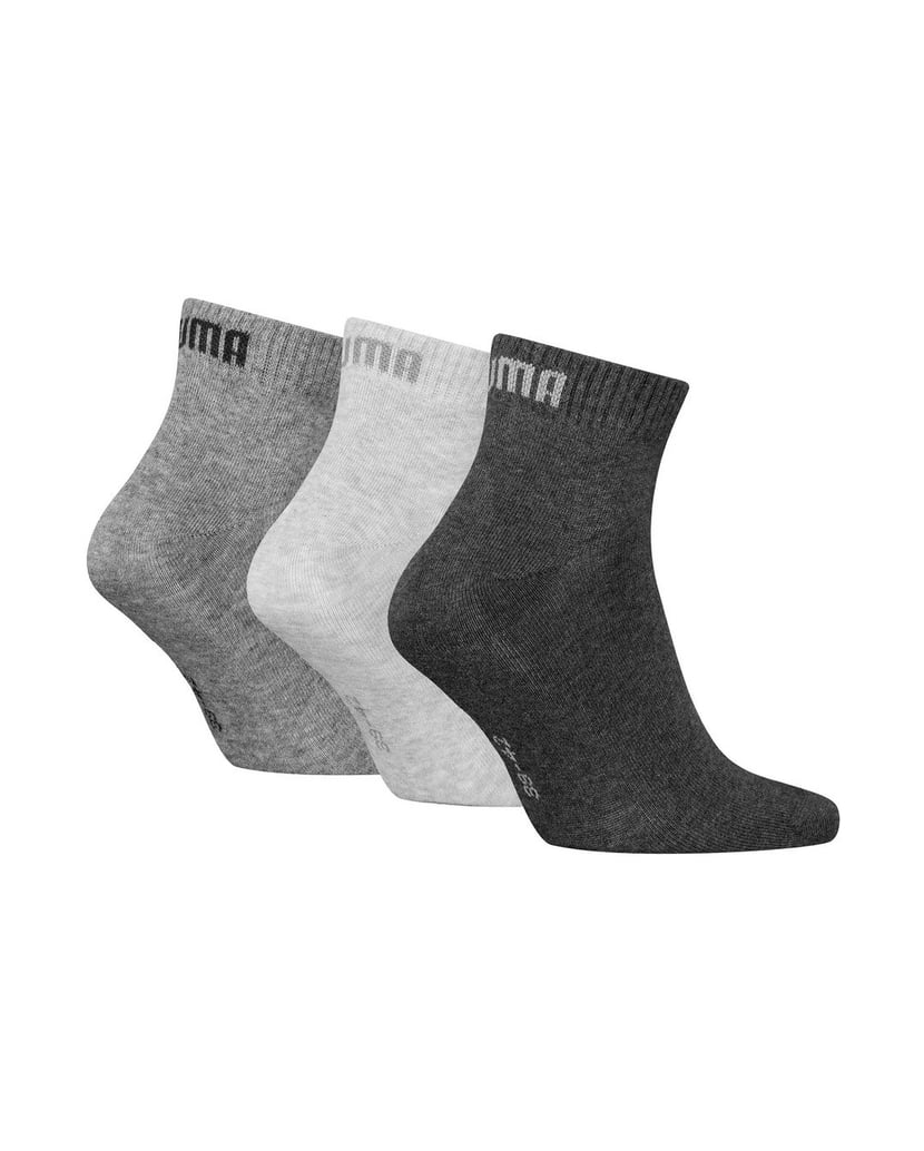 Puma-Unisex-Socken-3er-Pack-Quarter-Plain-3P-schwarz