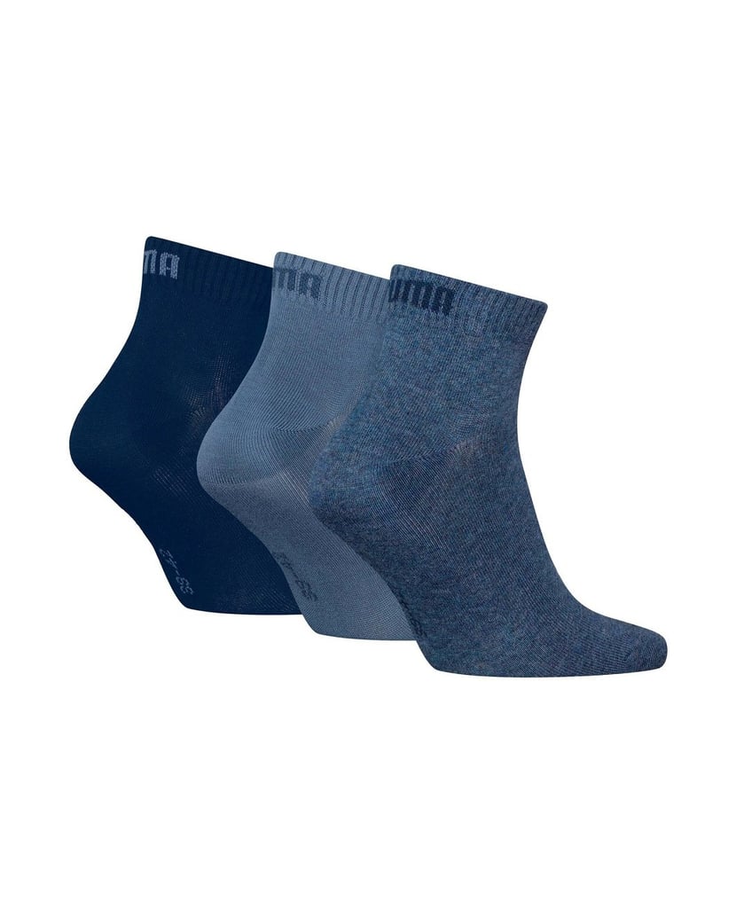Puma-Unisex-Socken-3er-Pack-Quarter-Plain-3P-schwarz