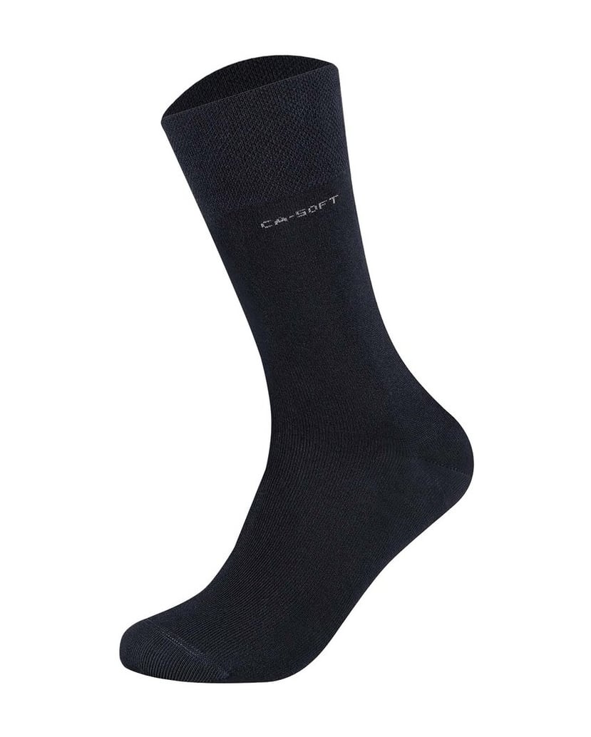 Camano-Unisex-Socken-8er-Pack-schwarz