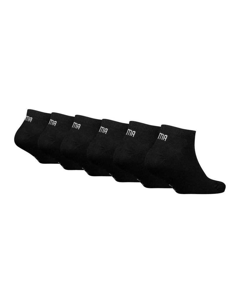 Puma-Unisex-Socken-6er-Pack-Plain-Sneaker-ECOM-6P-schwarz