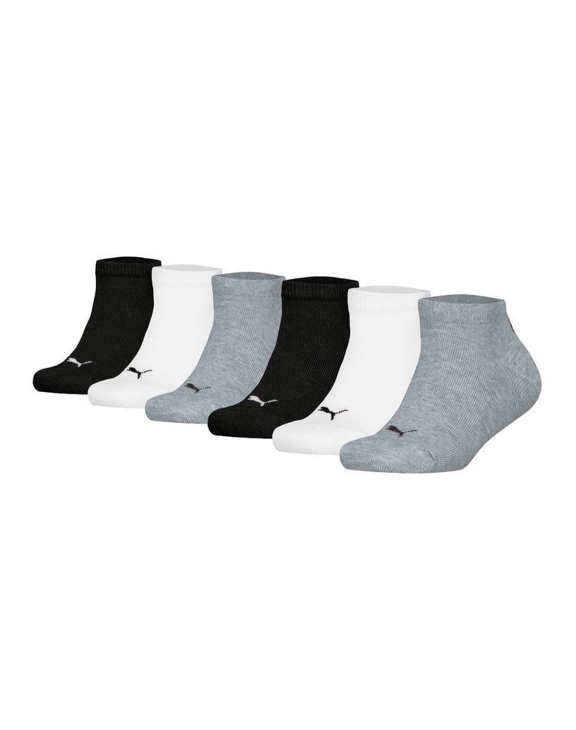 Puma-Unisex-Socken-6er-Pack-Plain-Sneaker-ECOM-6P-schwarz