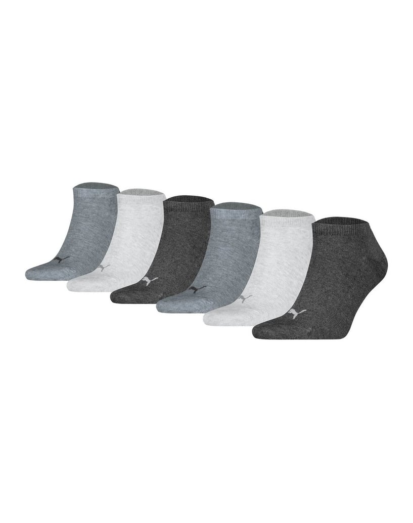 Puma-Unisex-Socken-6er-Pack-Sneaker-Plain-ECOM-6P-schwarz