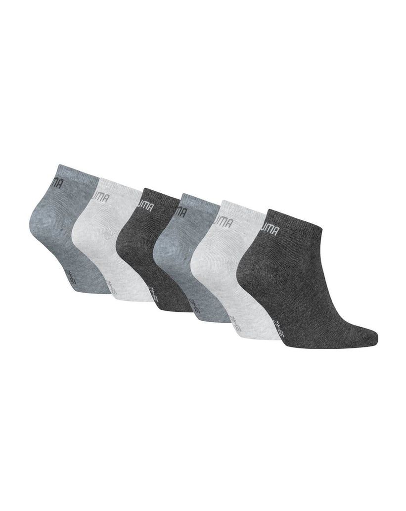 Puma-Unisex-Socken-6er-Pack-Sneaker-Plain-ECOM-6P-schwarz