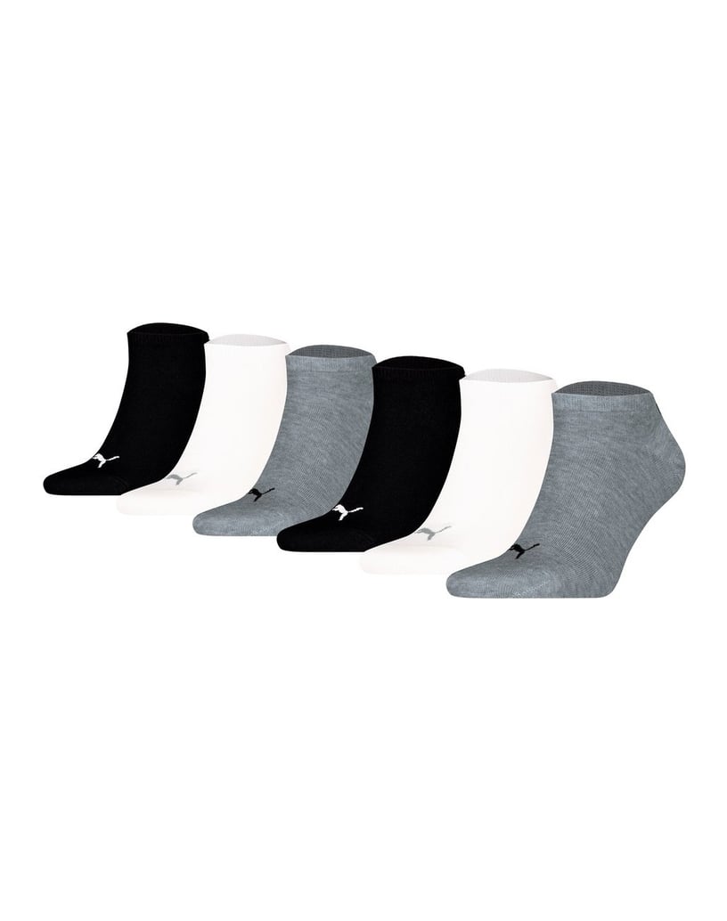 Puma-Unisex-Socken-6er-Pack-Sneaker-Plain-ECOM-6P-schwarz