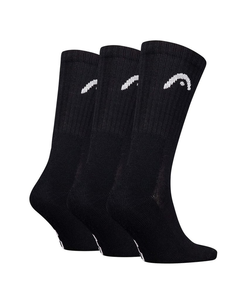 Head-Unisex-Socken-3er-Pack-All-Sport-Training-Crew-3P-schwarz