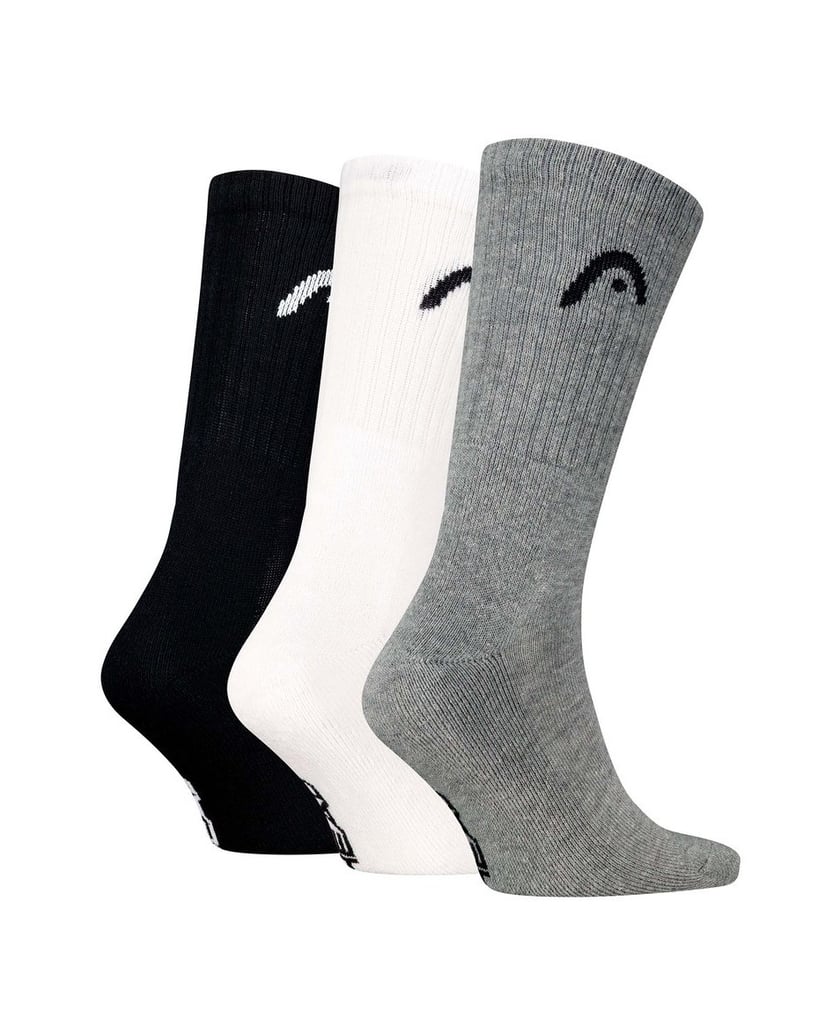 Head-Unisex-Socken-3er-Pack-All-Sport-Training-Crew-3P-schwarz