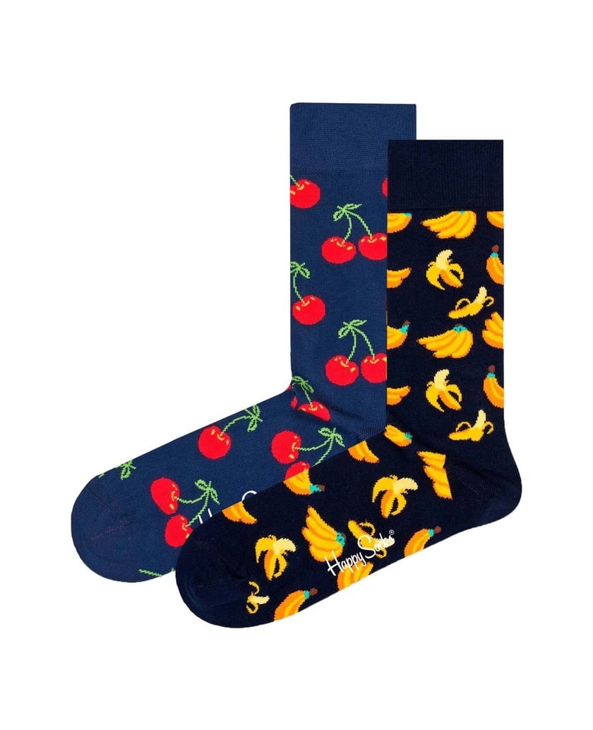 HAPPY-SOCKS-Unisex-Socken-4er-Pack-Classic-Crew-2-Pack-multicolor