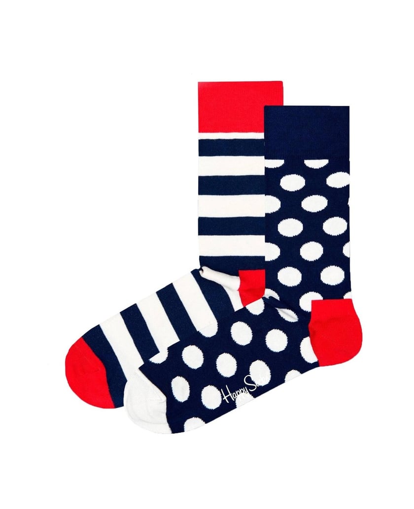 HAPPY-SOCKS-Unisex-Socken-4er-Pack-Classic-Crew-2-Pack-multicolor