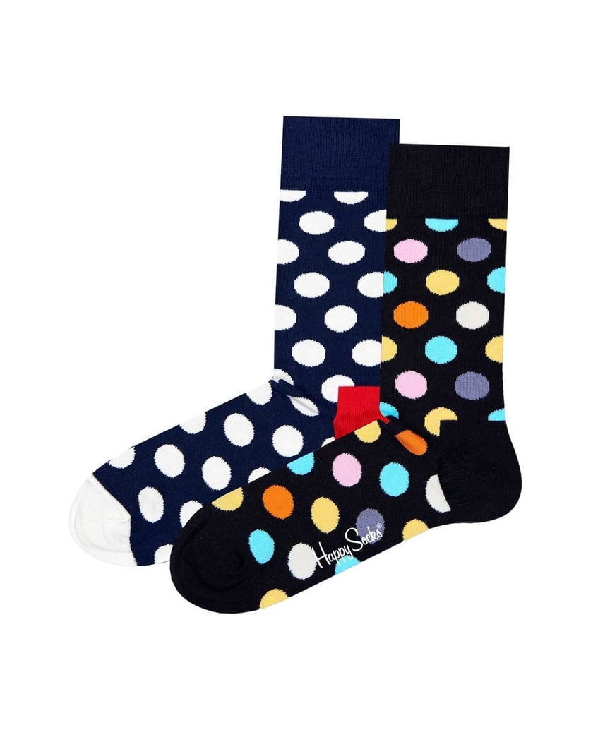 HAPPY-SOCKS-Unisex-Socken-4er-Pack-Classic-Crew-2-Pack-multicolor
