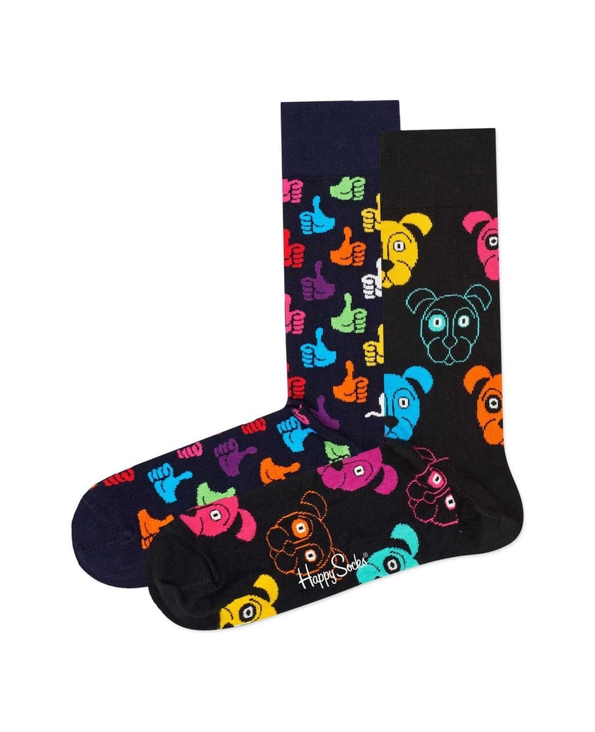 HAPPY-SOCKS-Unisex-Socken-4er-Pack-Classic-Crew-2-Pack-multicolor