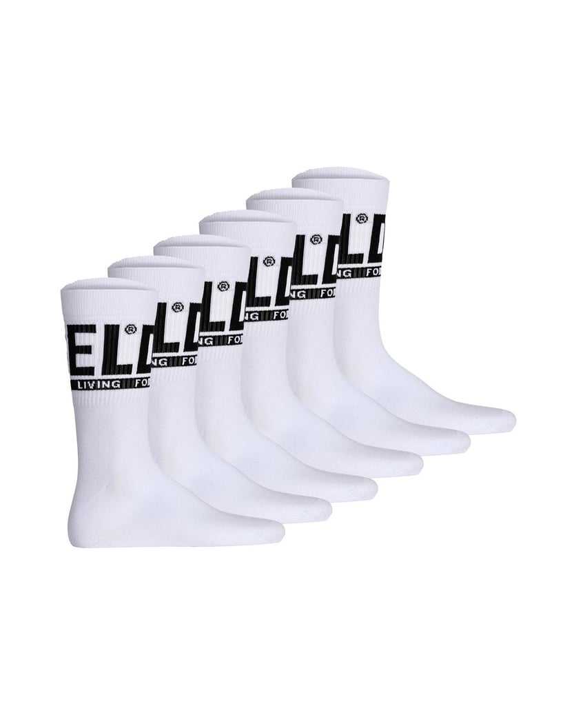 Diesel-Herren-Socken-6er-Pack-schwarz