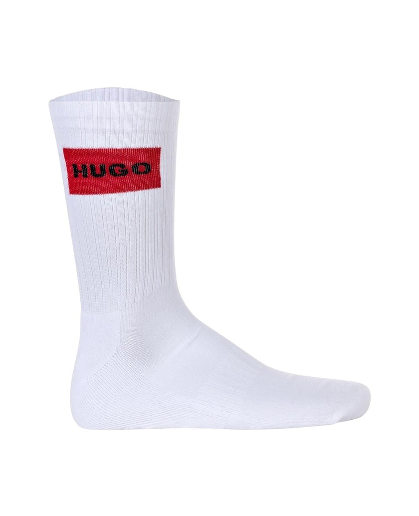 HUGO-Herren-Socken-6er-Pack-6P-QS-RIB-LABEL-CC-schwarz