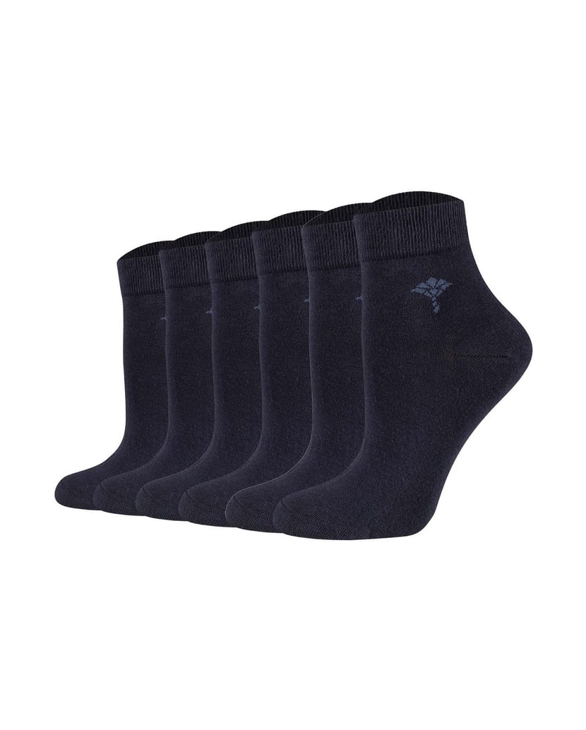 Joop-Damen-Socken-6er-Pack-Women-for-your-daily-glam-cotton-Socks-6p-schwarz