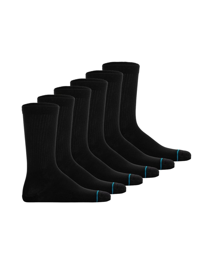 STANCE-Unisex-Socken-6er-Pack-Shelter-Socken-schwarz
