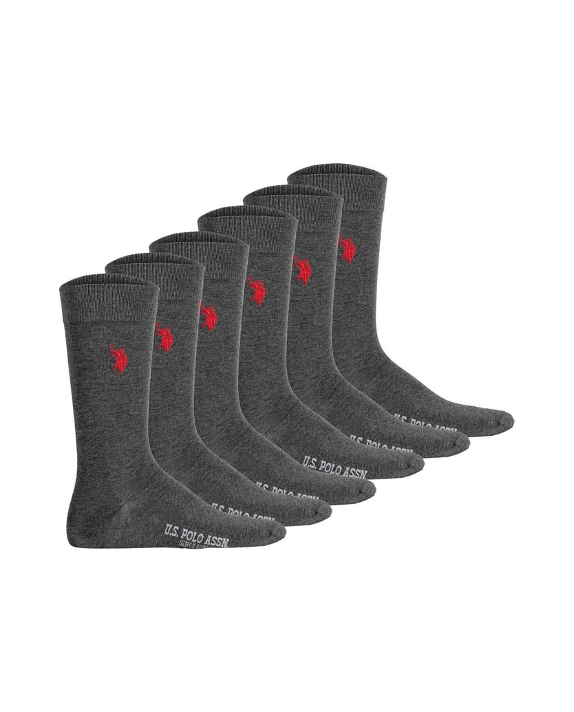 U.S.-POLO-Herren-Socken-6er-Pack-schwarz