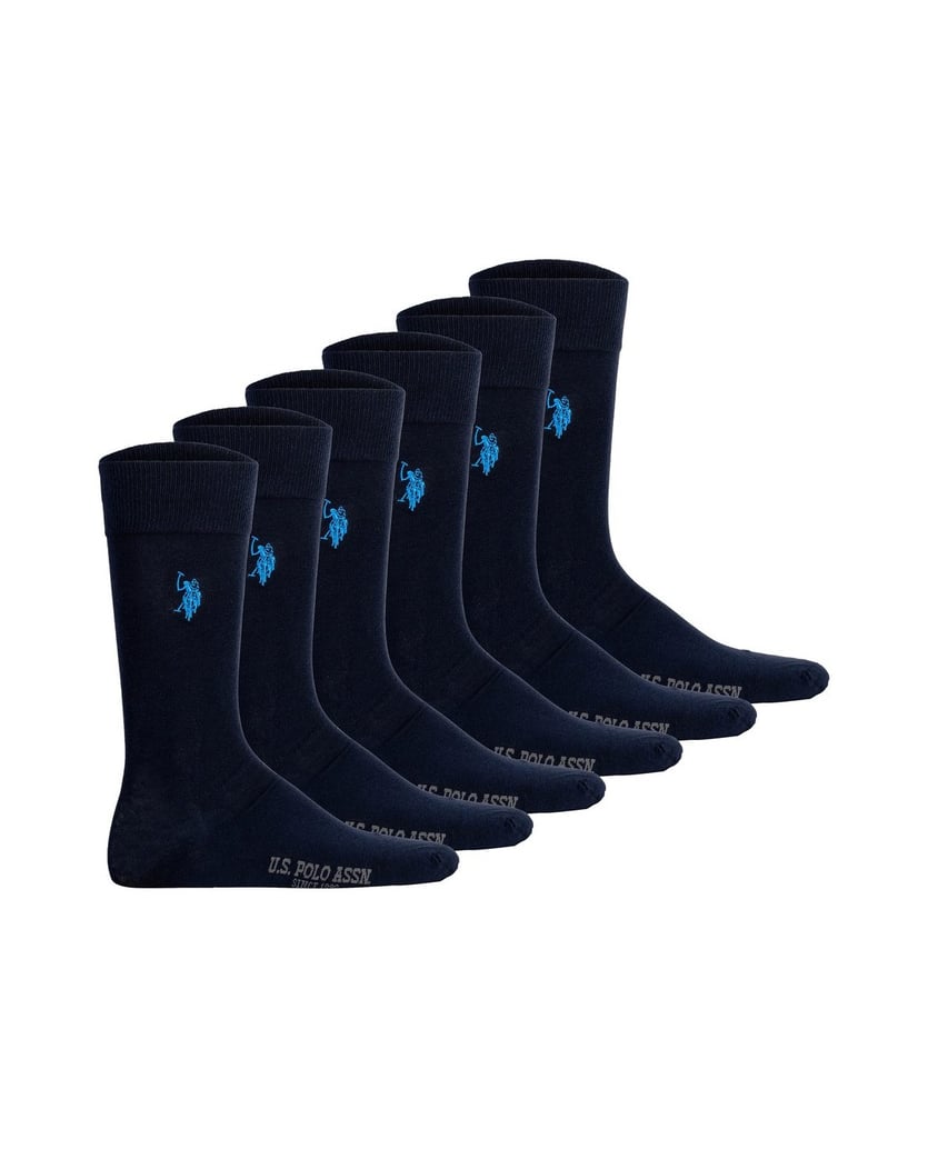 U.S.-POLO-Herren-Socken-6er-Pack-schwarz