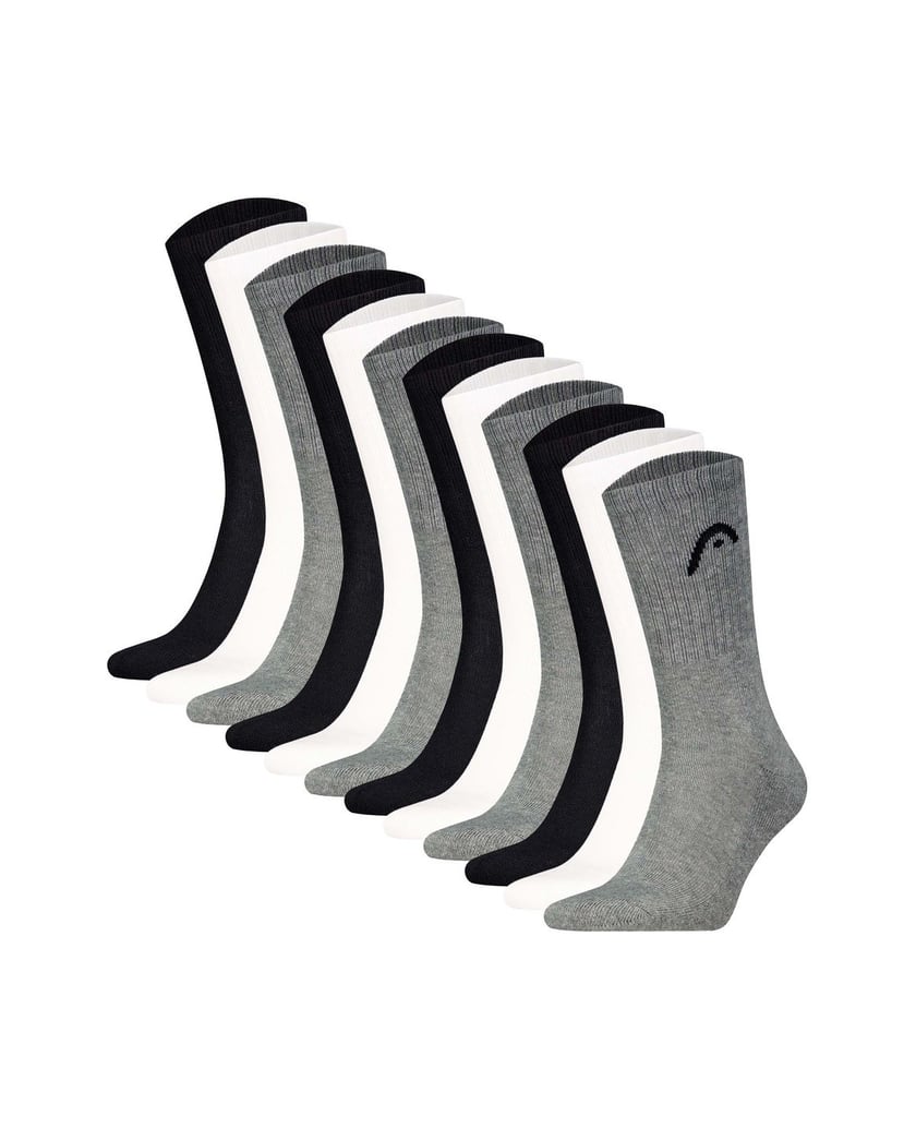 Head-Unisex-Socken-12er-Pack-All-Sport-Training-Crew-12P-schwarz