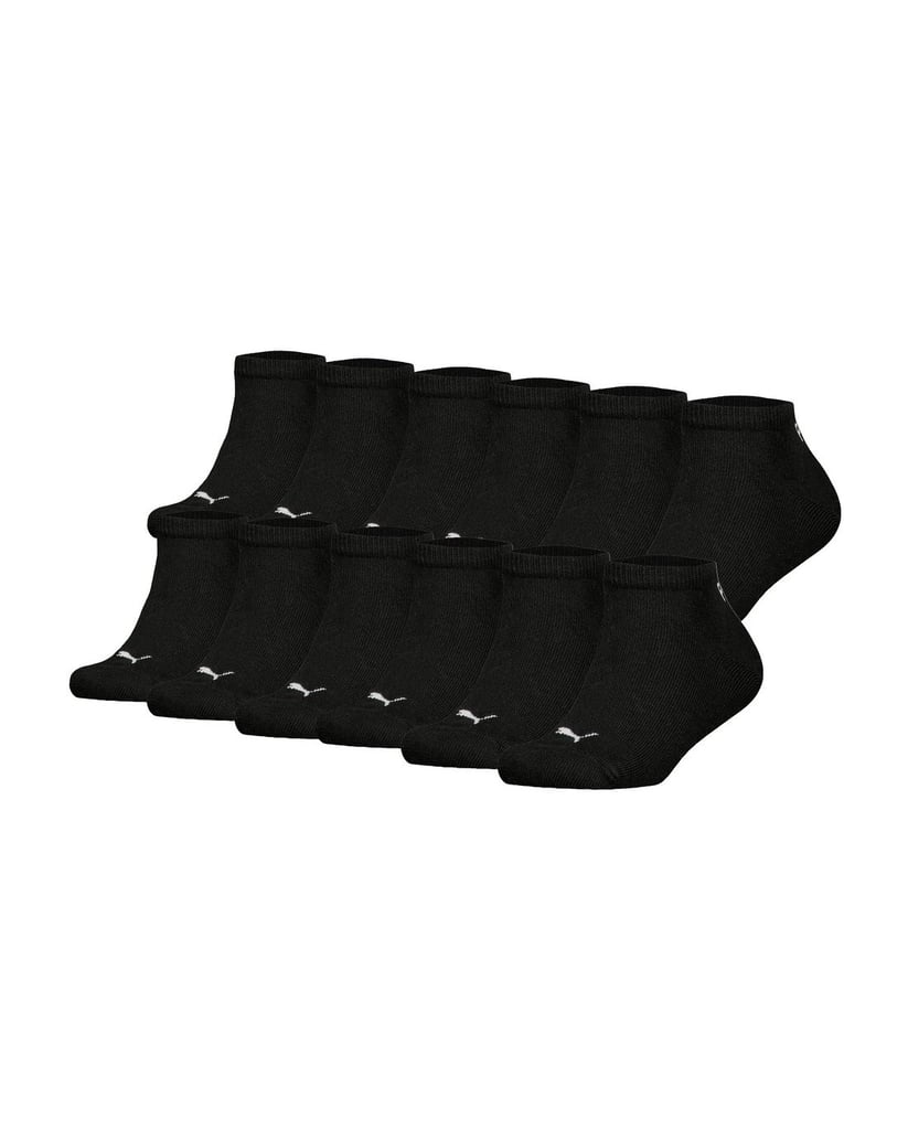 Puma-Unisex-Socken-12er-Pack-Plain-Sneaker-12P-schwarz