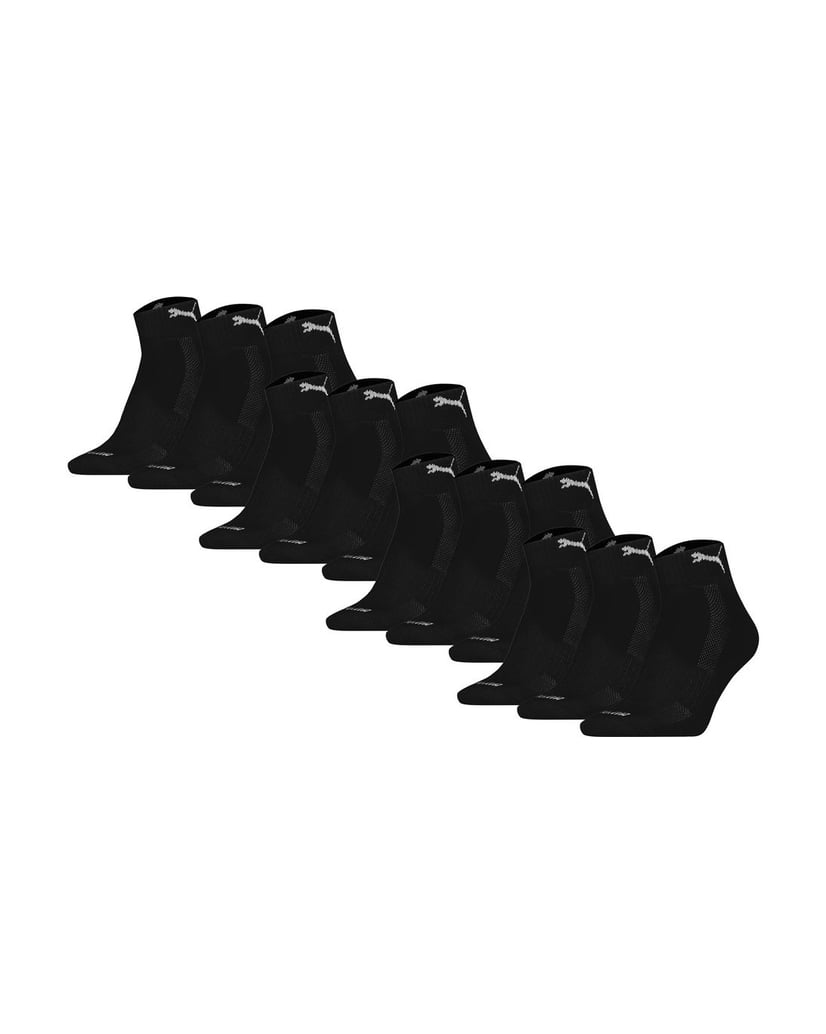 Puma-Unisex-Socken-12er-Pack-Cushioned-Quarter-12P-schwarz