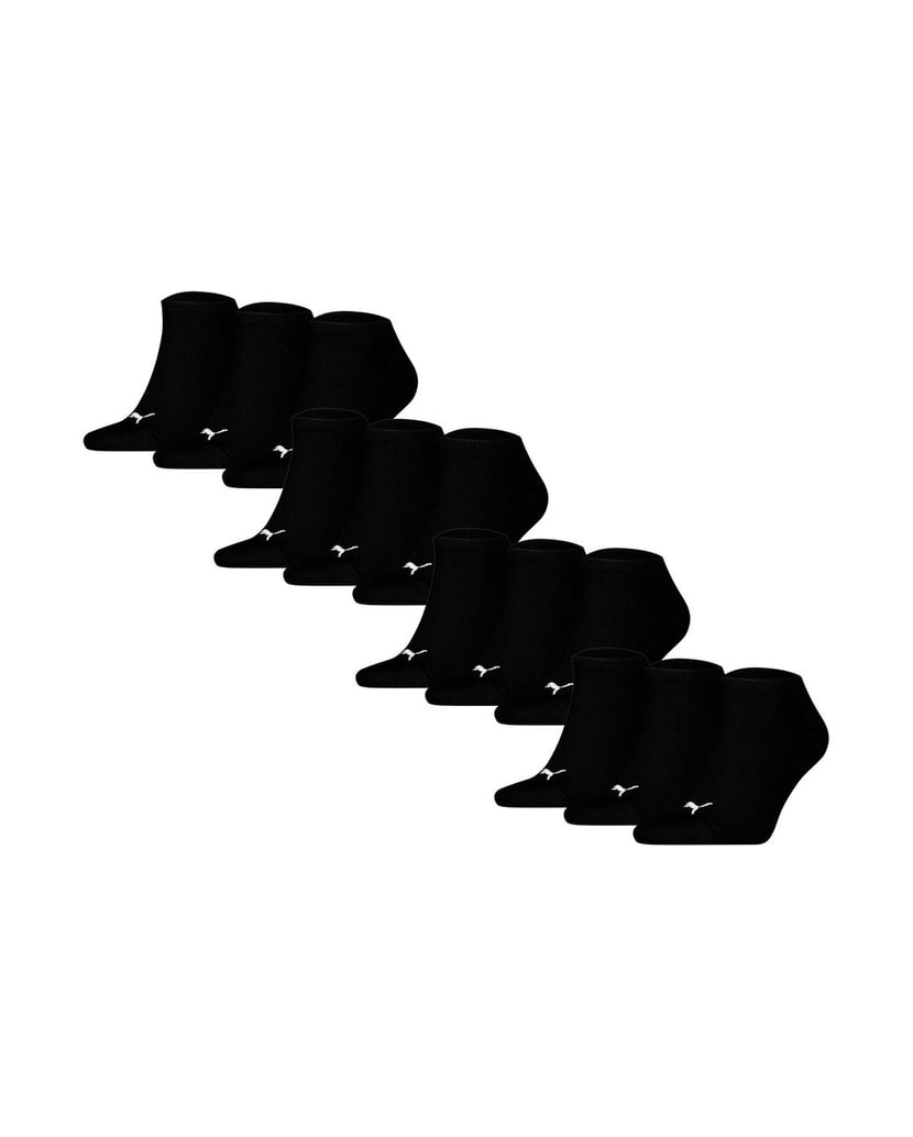 Puma-Unisex-Socken-12er-Pack-Sneaker-Plain-12P-schwarz
