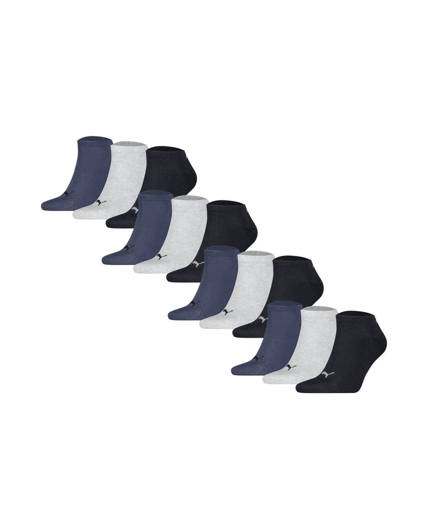 Puma-Unisex-Socken-12er-Pack-Sneaker-Plain-12P-schwarz