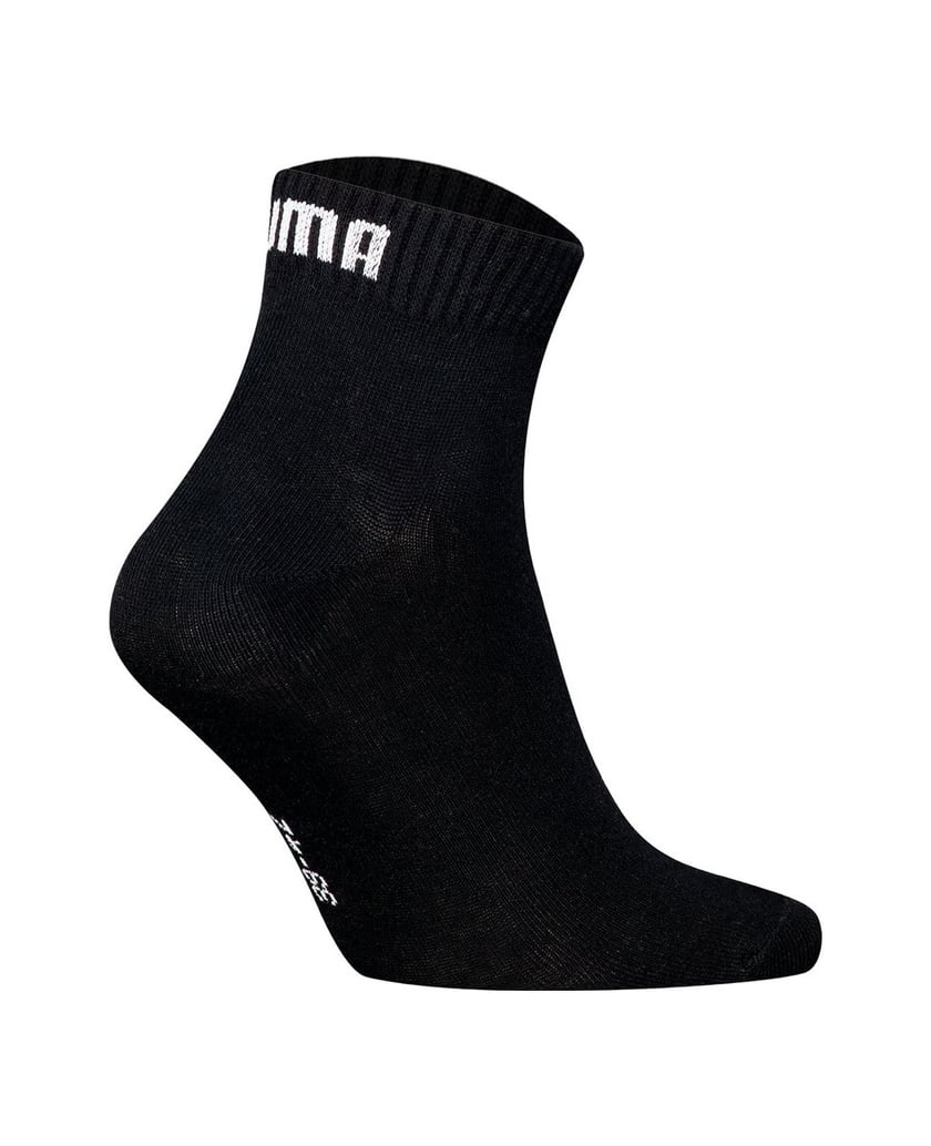Puma-Unisex-Socken-12er-Pack-Quarter-Plain-12P-schwarz