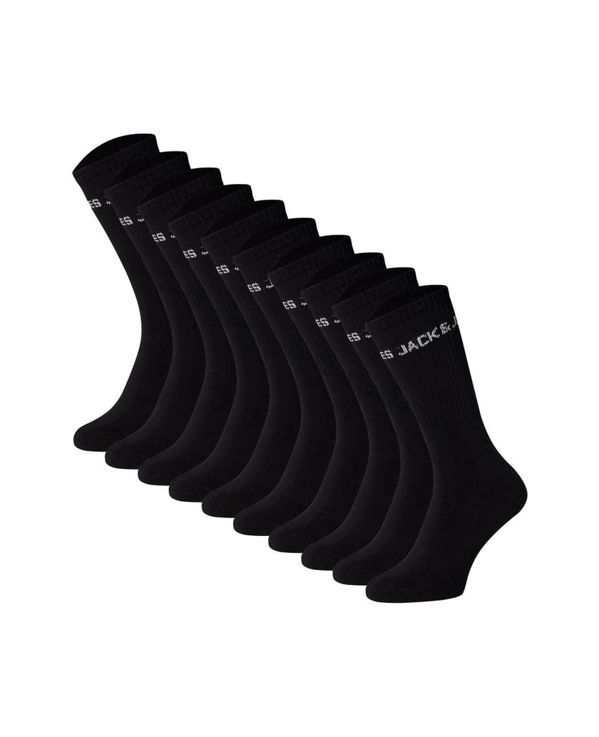 Jack-&-Jones-Unisex-Socken-20er-Pack-JACREGEN-TENNIS-SOCKS-20-PACK-JNR-LN-schwarz