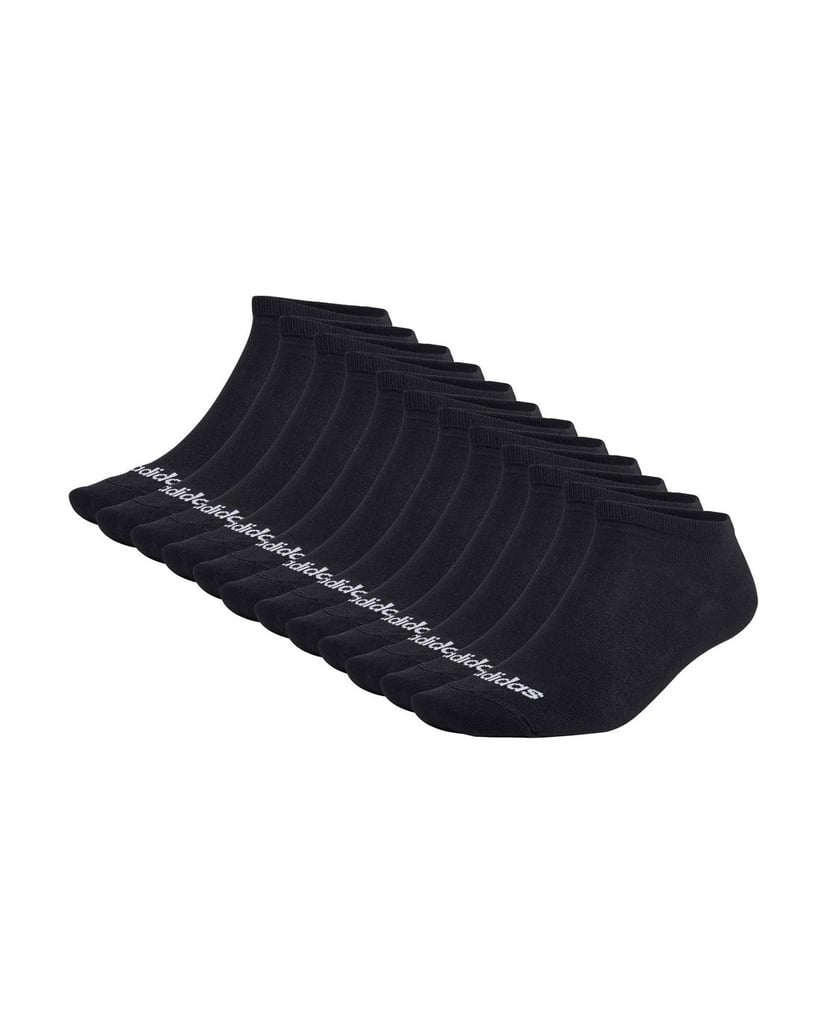 Adidas-Unisex-Socken-12er-Pack-Thin-Linear-Low-Cut-schwarz