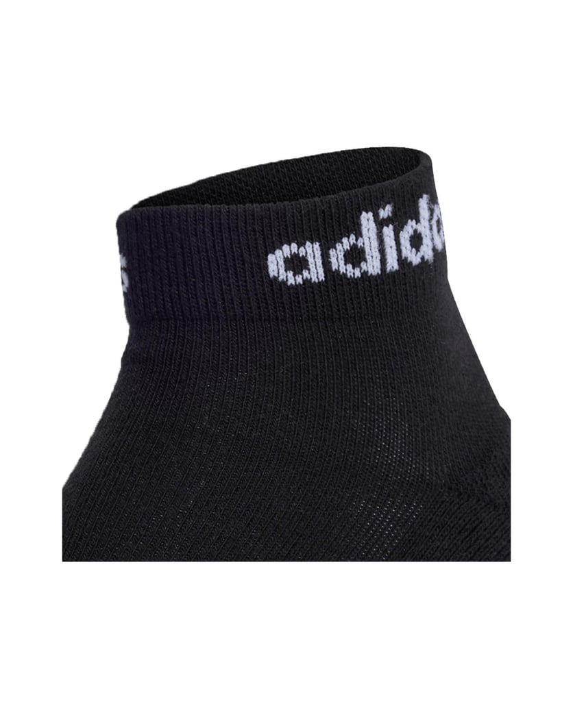 Adidas-Unisex-Socken-12er-Pack-Linear-Cushioned-Ankle-schwarz