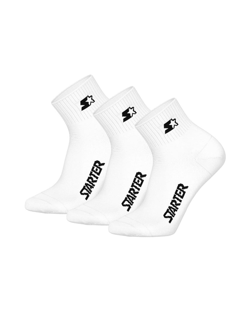 Starter-Unisex-Socken-3er-Pack-STARTER-3pk-Quarter-Socks-weiss