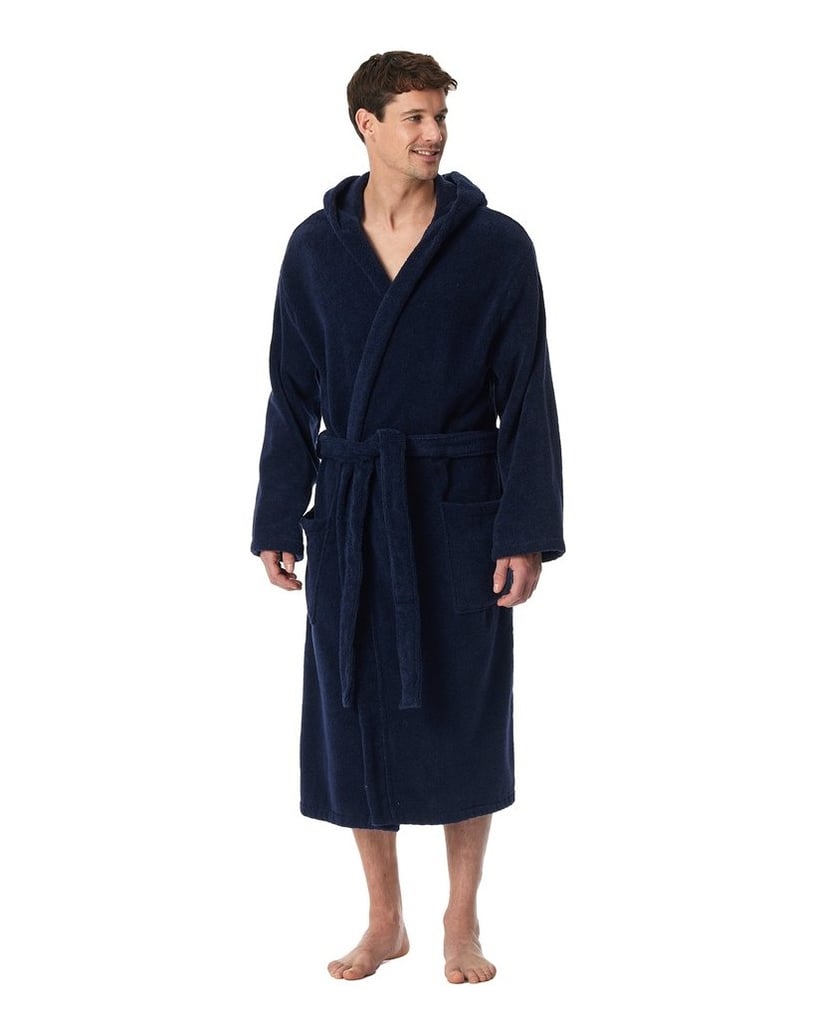 SCHIESSER-Herren-Bademantel-Essentials-blau