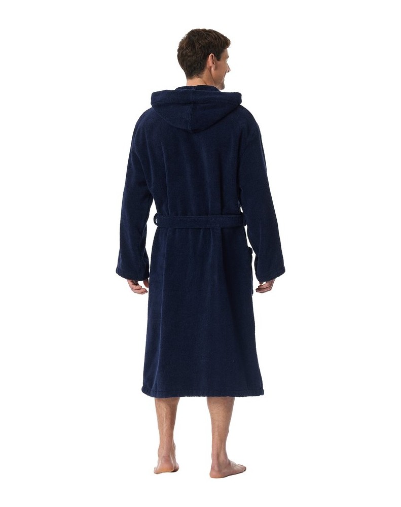 SCHIESSER-Herren-Bademantel-Essentials-blau