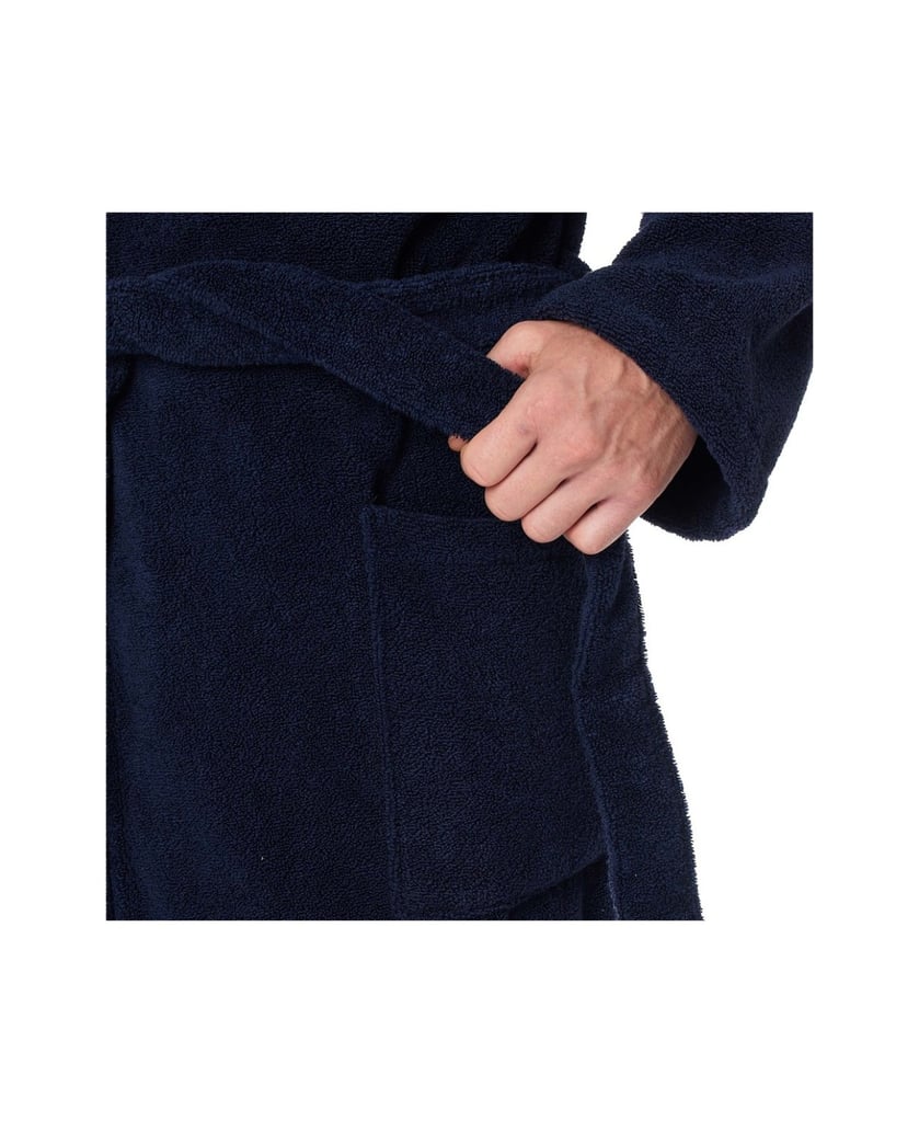 SCHIESSER-Herren-Bademantel-Essentials-blau