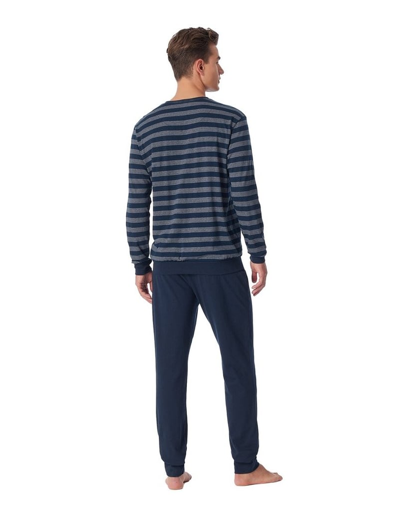Uncover-by-Schiesser-Herren-Pyjama-dunkelblau