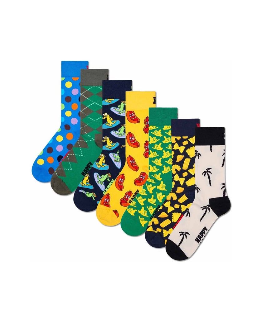HAPPY-SOCKS-Unisex-Socken-7er-Pack-mehrfarbig-