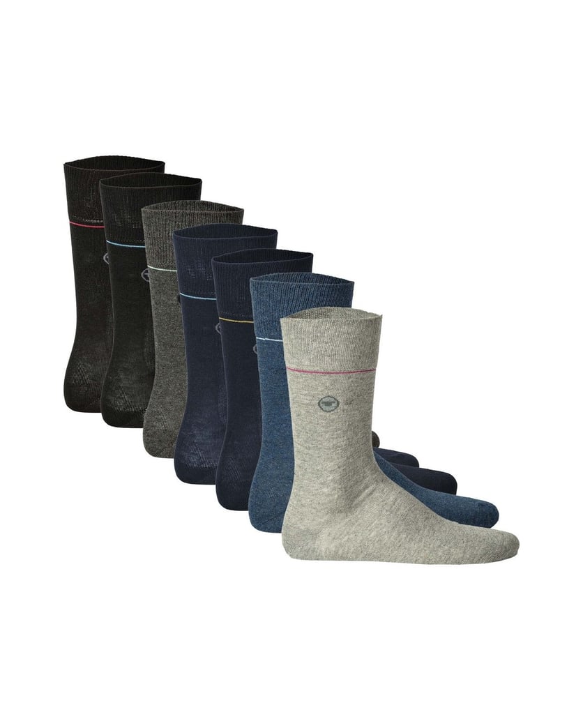 Tom-Tailor-Unisex-Socken-7er-Pack-schwarz