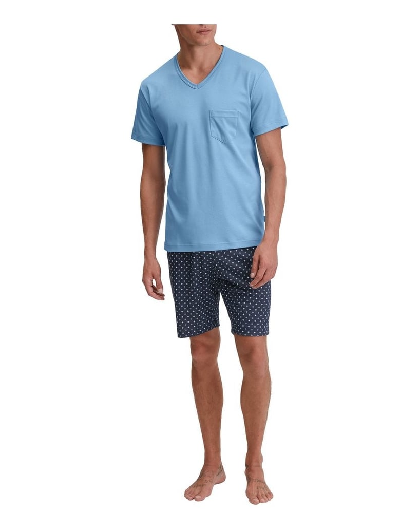 Calida-Herren-Pyjama-Relax-Streamline-Pyjama-blau-