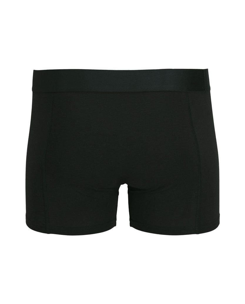 Jack-&-Jones-Herren-Boxershort-3er-Pack-JACBASIC-TRUNKS-3-PACK-schwarz