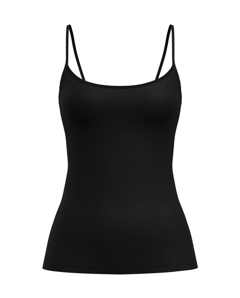 Calida-Damen-Unterhemd-1er-Pack-Sleek-Skin-Spaghetti-Top-schwarz