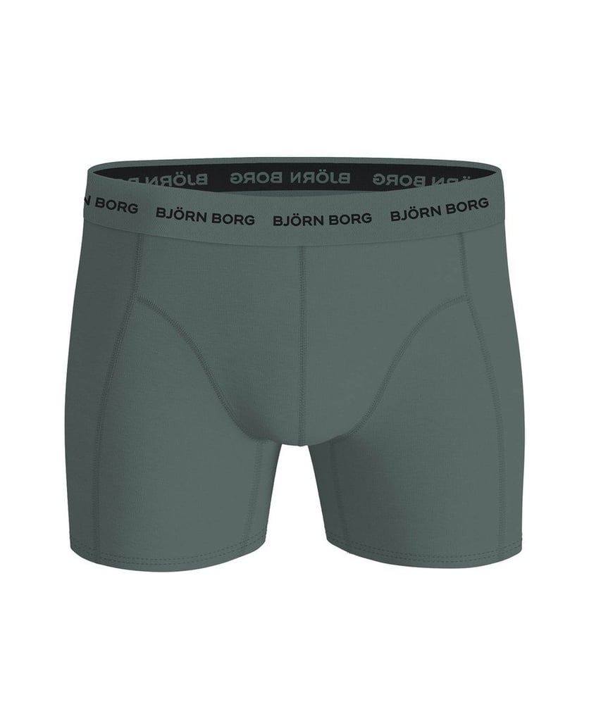 Björn-Borg-Herren-Boxershort-3er-Pack-Cotton-Stretch-Boxer-3P-grün