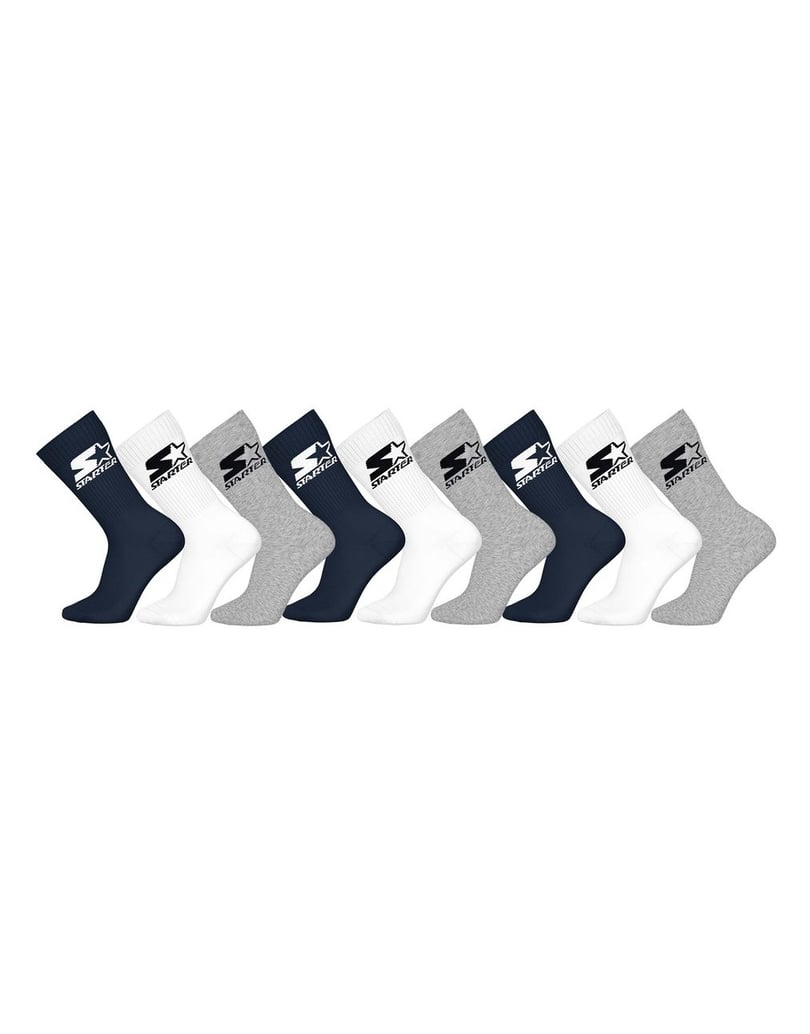 Starter-Unisex-Socken-9er-Pack-STARTER-9pk-Crew-Socks-mehrfarbig-